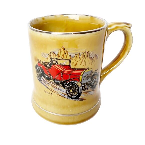 Vintage Wade of Ireland Veteran Car Series 1908 Italia Car Mug Stein Penholder - Picture 1 of 5